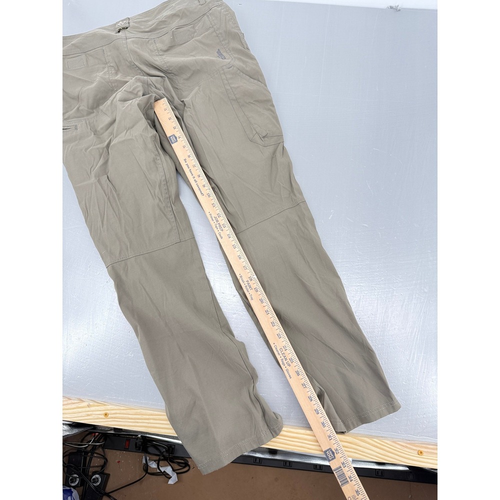 Kuhl Radikl Mens Hiking Pants 36x32 Khaki Tan Nylon Stretch Outdoor Trousers - Picture 11 of 16